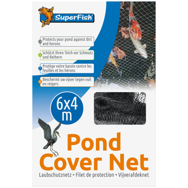 superfish filet 6x4M + 14 piquets